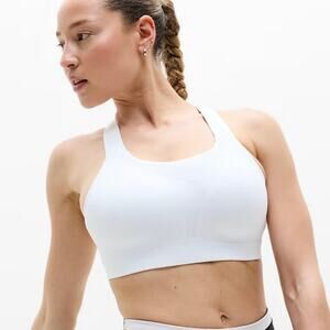 Athleta Speed Run Bra 34C White NWT